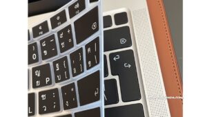 MacBook Air用タイ語シリコンキーボードカバー